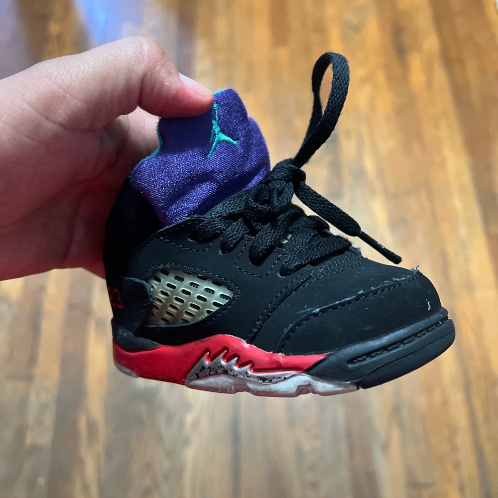 Kids Black Sneakers